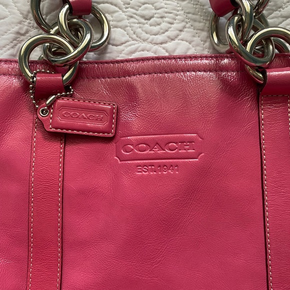 Pink coach bag - Picture 2 of 10